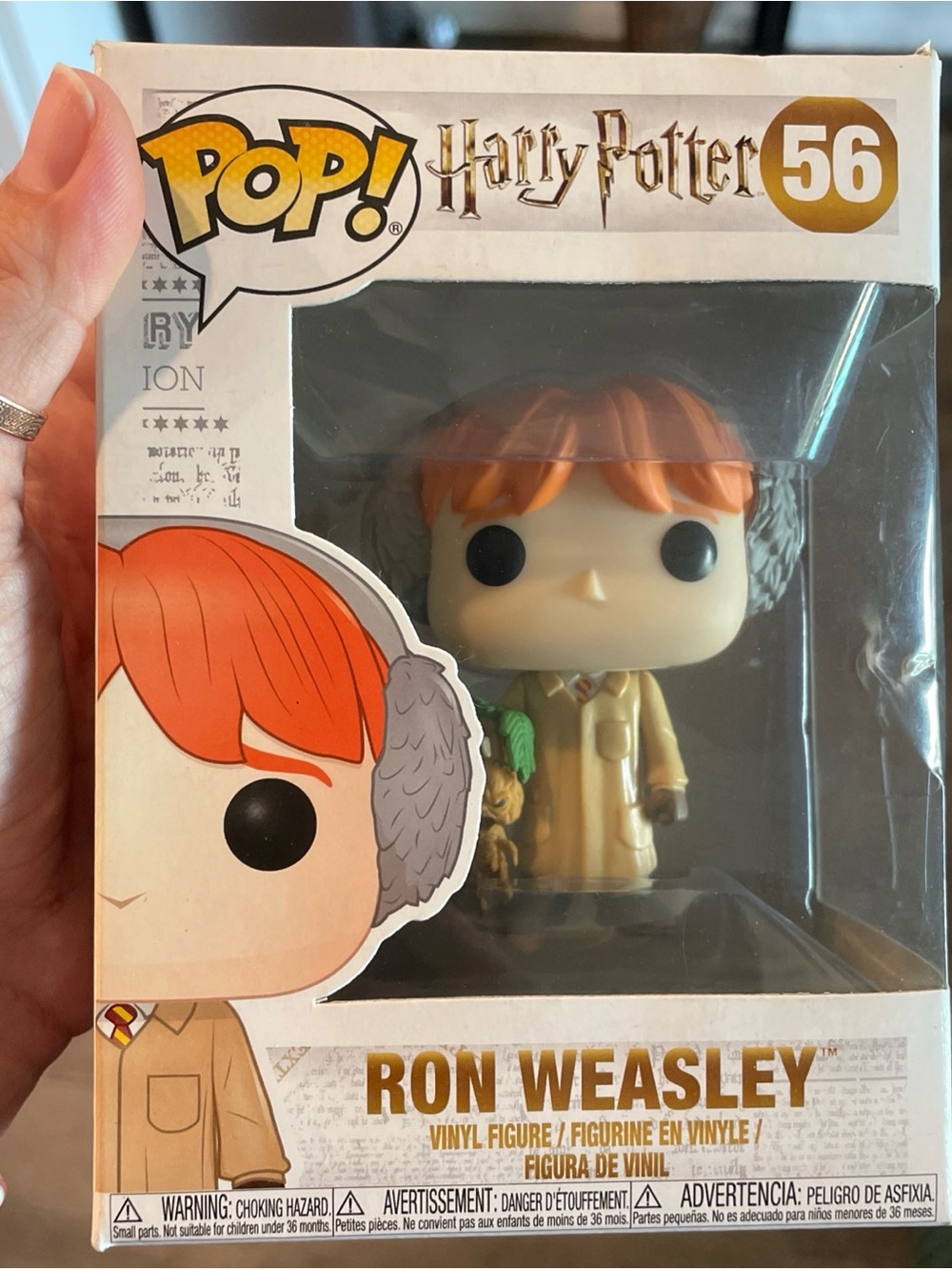 Funko Pop! Ron Weasley with Mandrake Vinyl Figure NIB